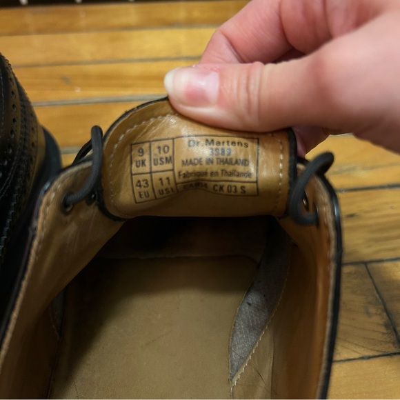 Dr. Martens Black Men's Shoes - Picture 6 of 6